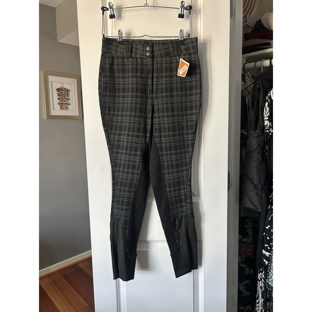 Harry Hall NWT Luna Ladies Checked Riding Breeches Size 28